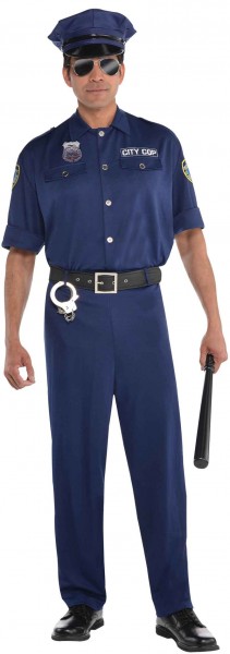 Police officer Hannes men's costume