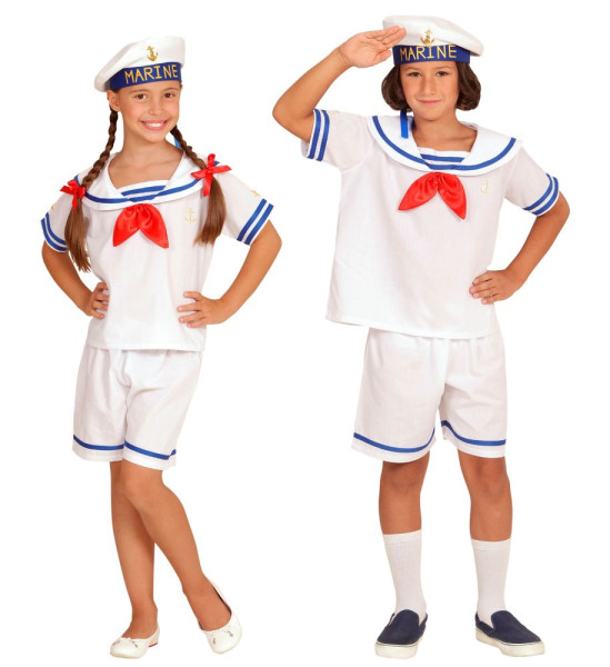 Retro Sailor Marine Kinder Kostüm