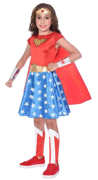 Disfraz oficial de Wonder Woman para niña