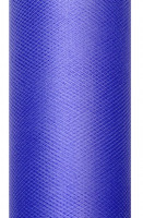 Tulle fabric Luna royal blue 9m x 30cm