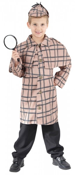 Mini Sherlock Detective Costume For Boys