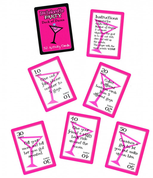 52 Activity Spielkarten Girls Night Out