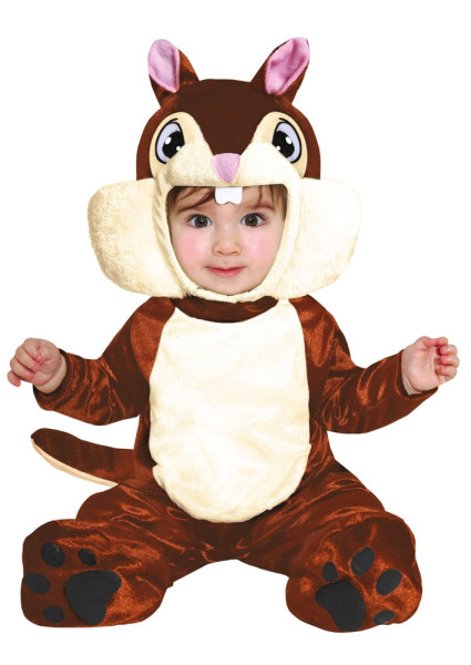Baby squirrel kids costume