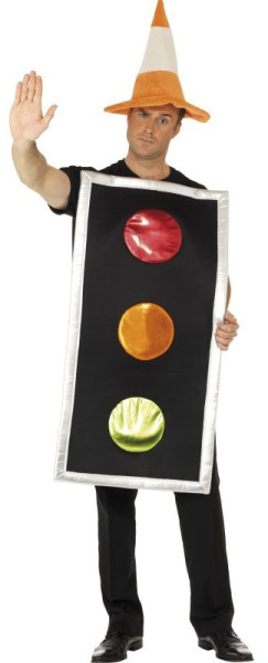 Street traffic light men's costume