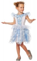 Vista previa: Disfraz de princesa copo de nieve infantil