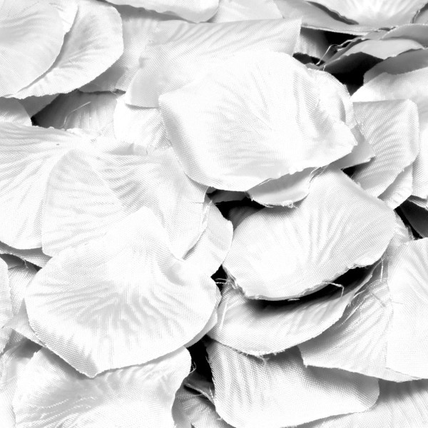 Rosenblätter wahrliches Weiß 18g