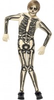 Vista previa: Disfraz de esqueleto infantil