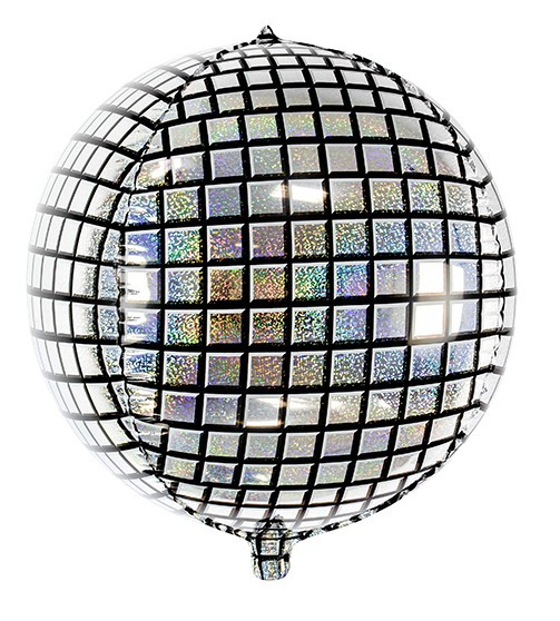 Ballon boule disco années 70 40 cm