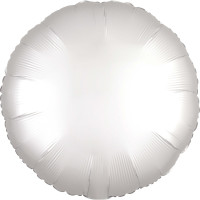 Palloncino foil nobile bianco 43 cm