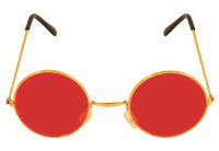 Vampire glasses red and gold