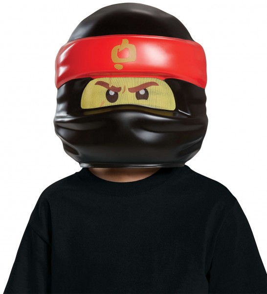 Máscara de Kai Ninjago para niños