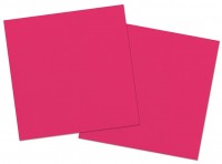 20 servietter Cleo pink 33 x 33 cm