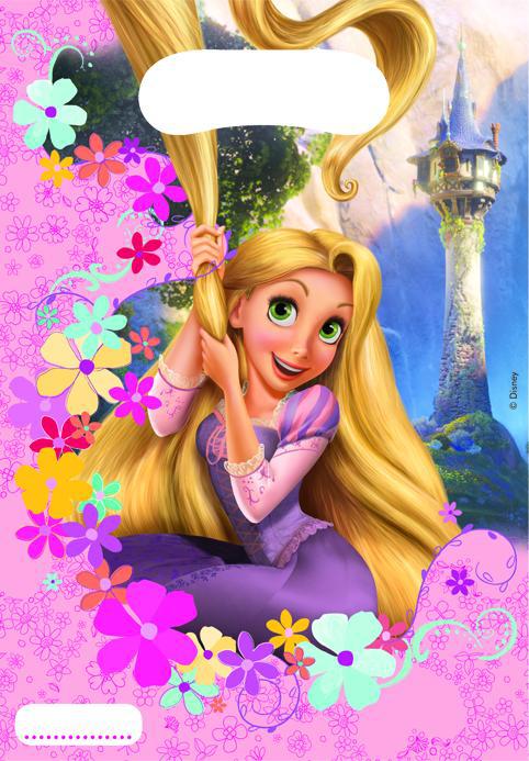 Rapunzel - L'Intreccio della Torre, festone di compleanno personalizzabile