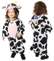 Vorschau: Kuh Overall Kostüm für Babys und Kleinkinder