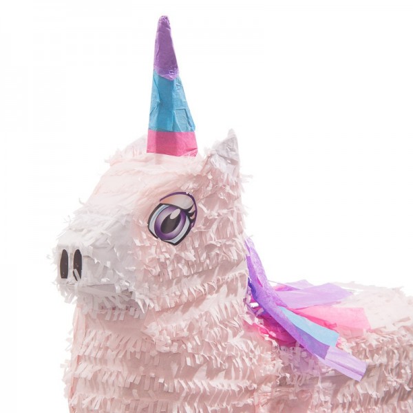 Linda piñata de unicornio Unicorn World 3
