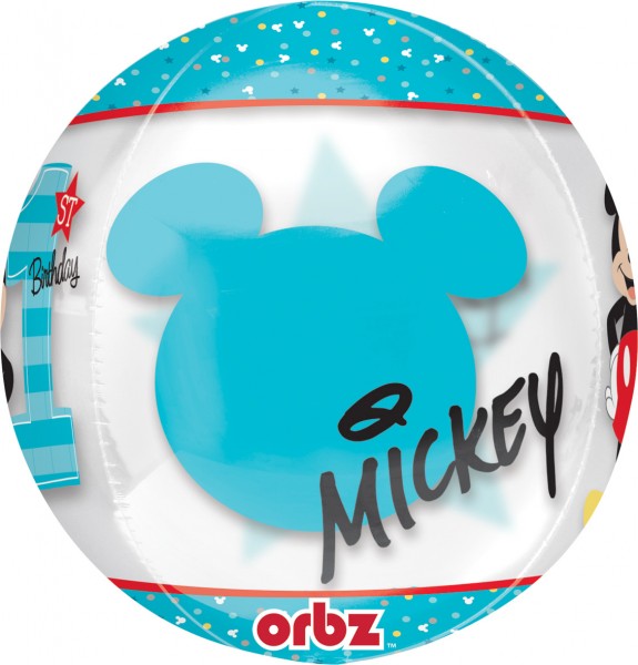 Kugelballon Mickey Mouse 1.Geburtstag 4