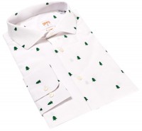Preview: OppoSuits Christmas Trees shirt for men