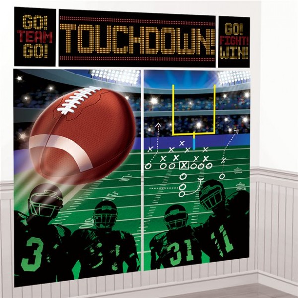 Toile de fond murale Touchdown Football 1,5 m