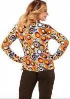 Vorschau: Crazy 70er Bluse Lisa für Damen
