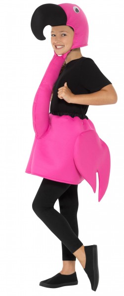 Verrücktes Flamingo Kostüm für Kinder 4