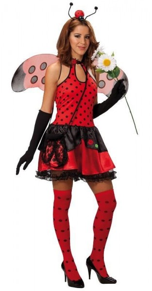 Sexy ladybug dots ladies costume