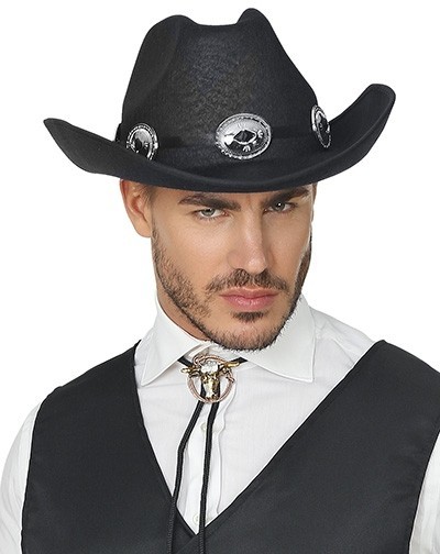 Chapeau de cowboy noir James