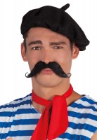 Moustache française classique