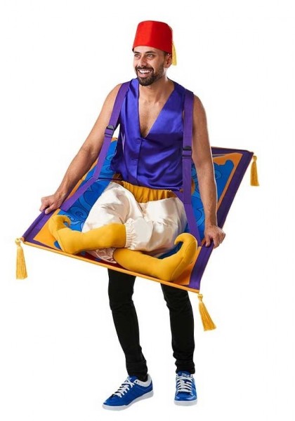 Costume homme Aladdin sur tapis 2