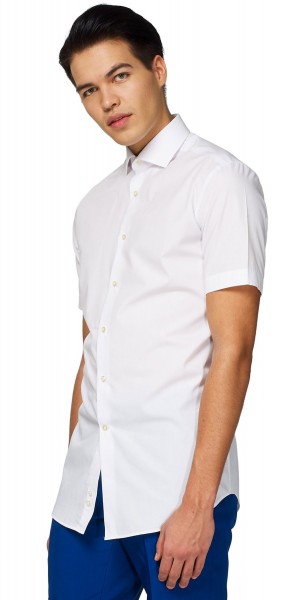 OppoSuits White Knight kortärmad skjorta