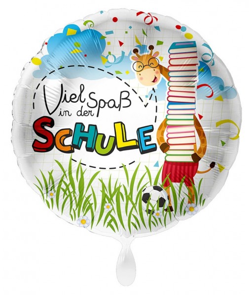 Folienballon Spaß in der Schule 43cm