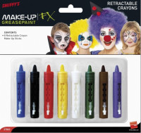 Crayons gras de maquillage colorés