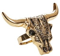 Anteprima: Anello di bufalo dorato