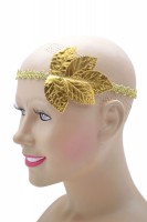 Goldenes Lorbeer Haarband