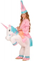 Vista previa: Disfraz de unicornio genial inflable para niños