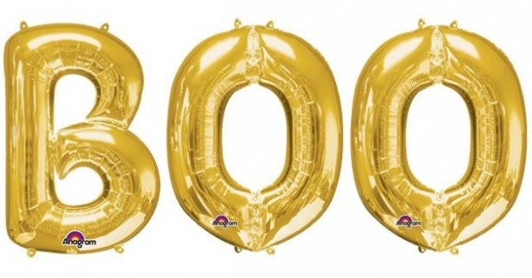 Golden Boo folie ballon 86cm