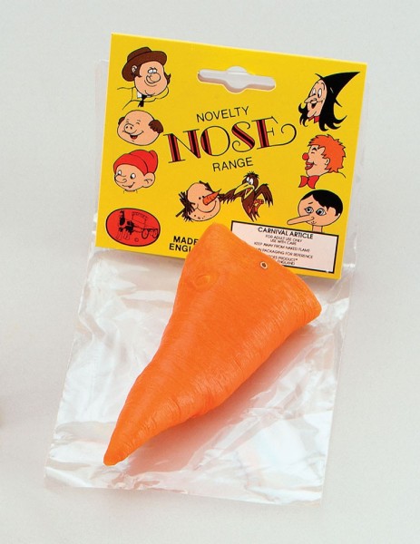 Snowman carrot nose