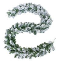 Snowy fir garland 1.8m