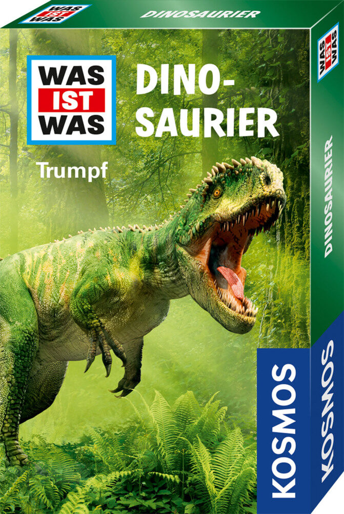 WAS IST WAS Trumpf Dinosaurier Kartenspiel | Dinosaurs | Kids Theme