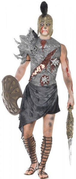 Disfraz de gladiadores luchador zombie