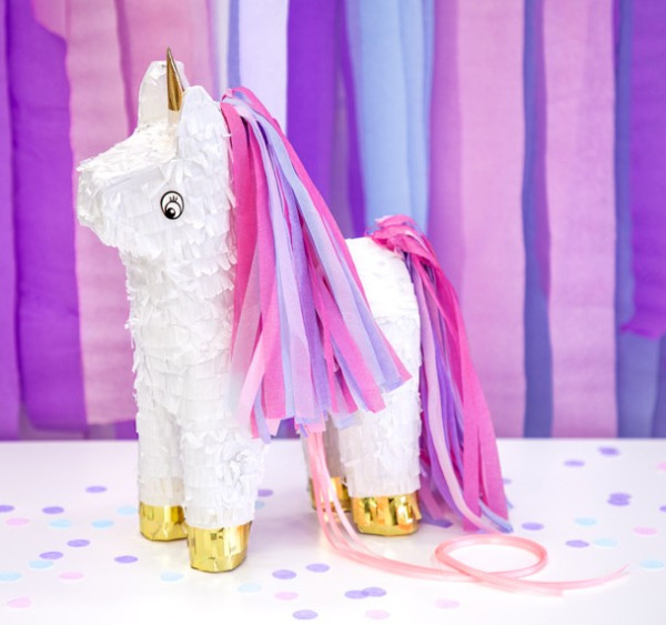 Piñata unicornio 24,5 x 34 x 9cm
