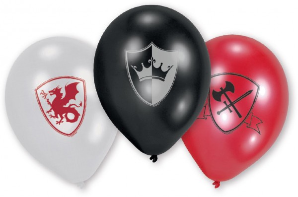 5 knight party balloons