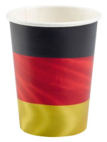 8 Germany paper cups 250ml