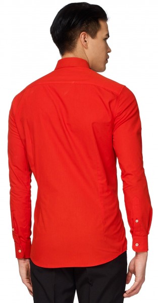 Rød OppoSuits skjorte til mænd 2
