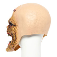 Vista previa: Máscara de látex de doble zombi de terror