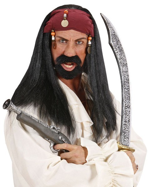 Piraten Captain Jacko Perücke