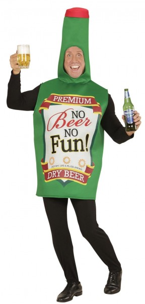 Costume de bouteille de bière