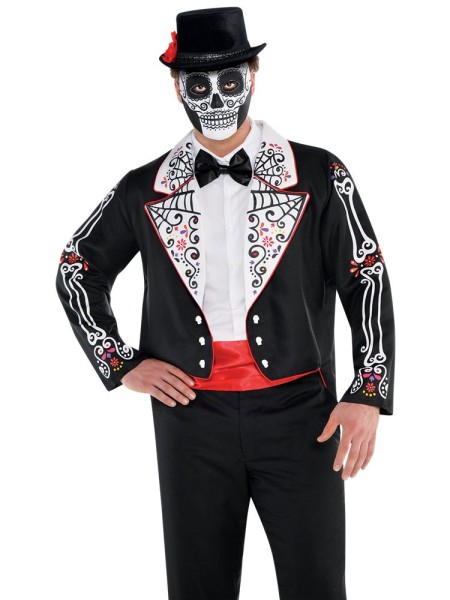 Day of the Dead tailcoat men's costume