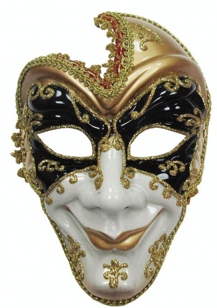 Ädel venetiansk mask