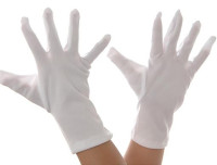 Kinder Handschuhe in Weiß