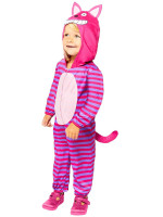 Costume da gatto del Cheshire per neonati e bambini piccoli